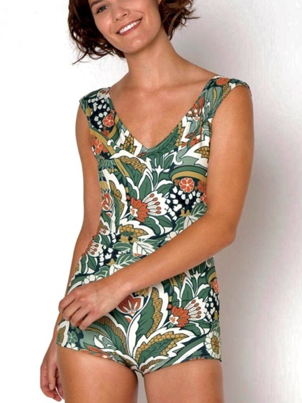 Seea Frida One-Piece Swimsuit - Midori - Size Small
